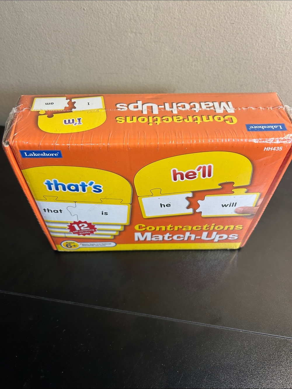 Lakeshore Contractions Match-Ups Puzzle Set Sealed. - Picture 2 of 4